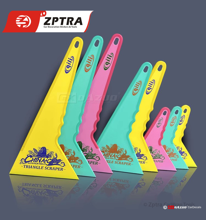 Screen Printing Squeegee - 3 قطع/مجموعة أدوات تركيب فيلم النوافذ،