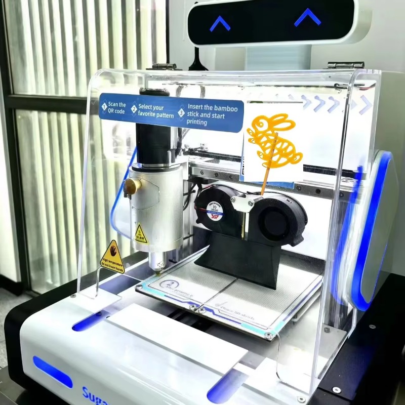 آلة طباعة السكر عالية التقنية، - مراجعة Commercial Printer وسعره