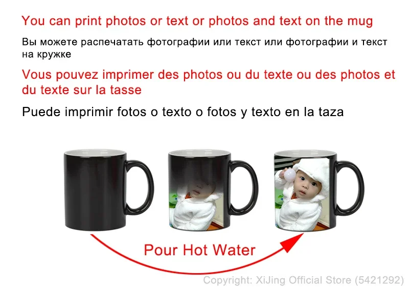 DIY بها بنفسك صور كوب الأسود ت - مراجعة Sublimation Mug Blank وسعره