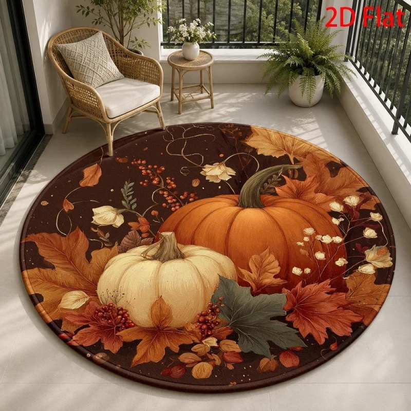 سجادة دائرية لطيفة بتصميم الفز - مراجعة Commercial Printing Services وسعره