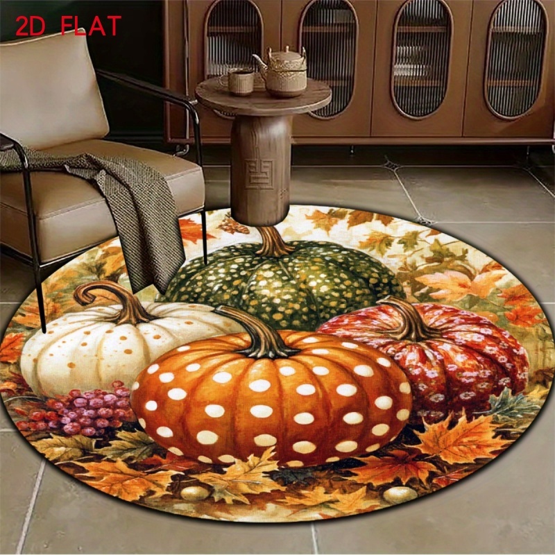 سجادة دائرية لطيفة بتصميم الفز - مراجعة Commercial Printing Services وسعره