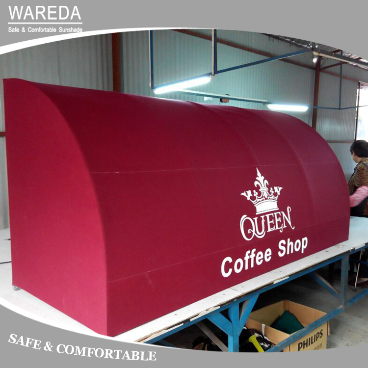 مظلة قماشية تجارية خارجية ثابت - مراجعة Commercial Window Printing وسعره