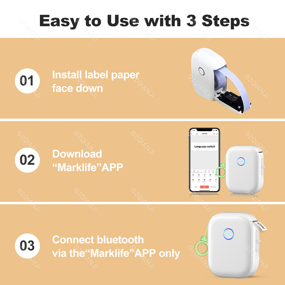 طابعة ملصقات حرارية Marklife P - مراجعة Commercial Printing Items وسعره
