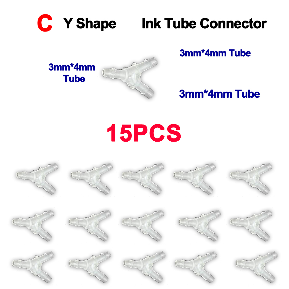 15 قطعة من موصل أنبوب الحبر ال - مراجعة Solvent Printer Ink وسعره