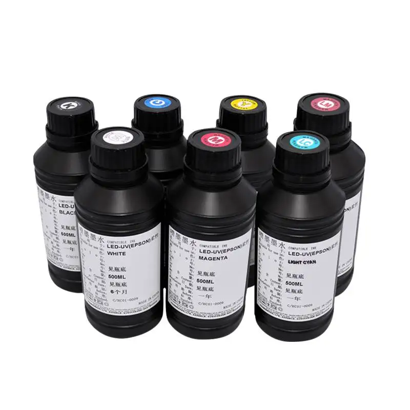 500 مللي زجاجة LED الأشعة فوق  - مراجعة Solvent Printer Ink وسعره