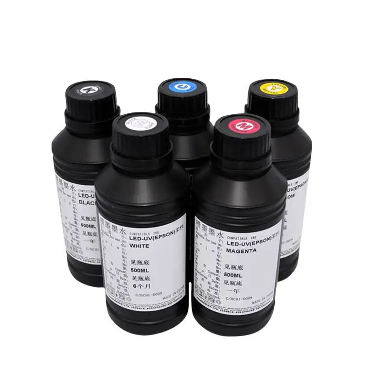500 مللي زجاجة LED الأشعة فوق  - مراجعة Solvent Printer Ink وسعره